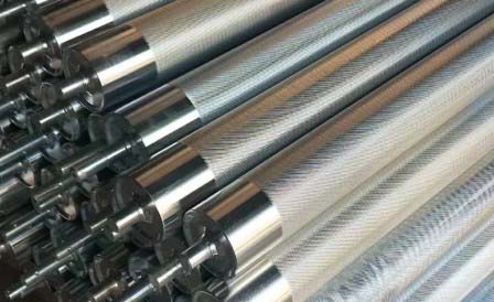 輥筒滾花加工廠家，輥筒鍍鋅加工，重型輥筒加工